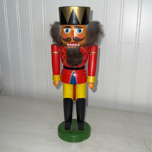 Holiday Vintage Erzgebirge King Christmas Nutcracker German